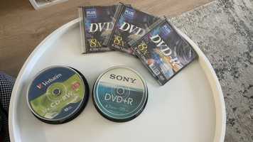 DVDs e CDs R e RW novos