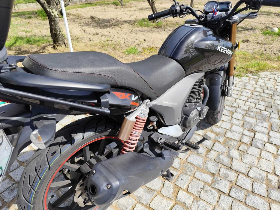 motociclo keeway rkv 125 poucos km