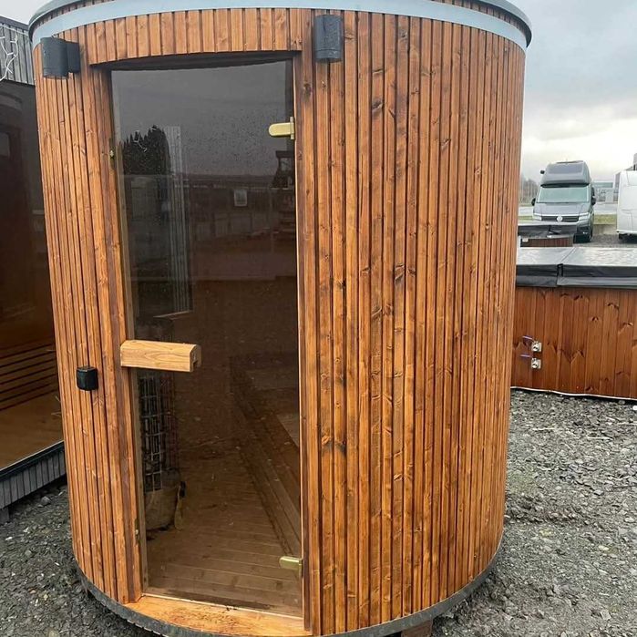 Sauna ogrodowa,, przydomowe SPA