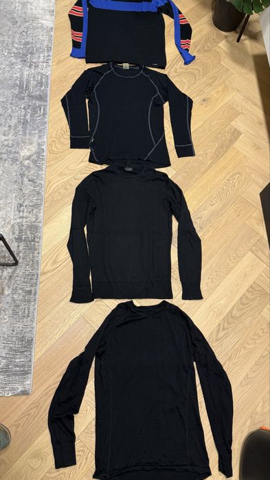 Bielizna termoakrywna 100% merino kpl r L