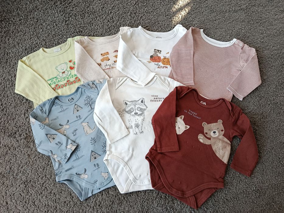 Ubranka chłopięce rozmiar 80