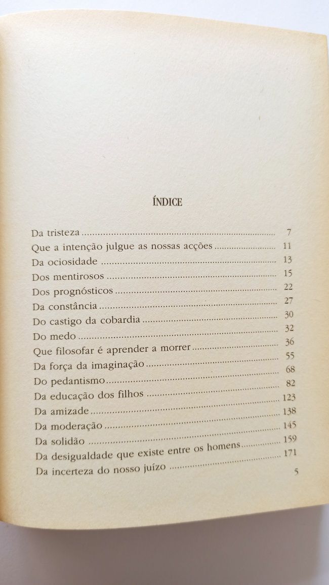 Montaigne Ensaios