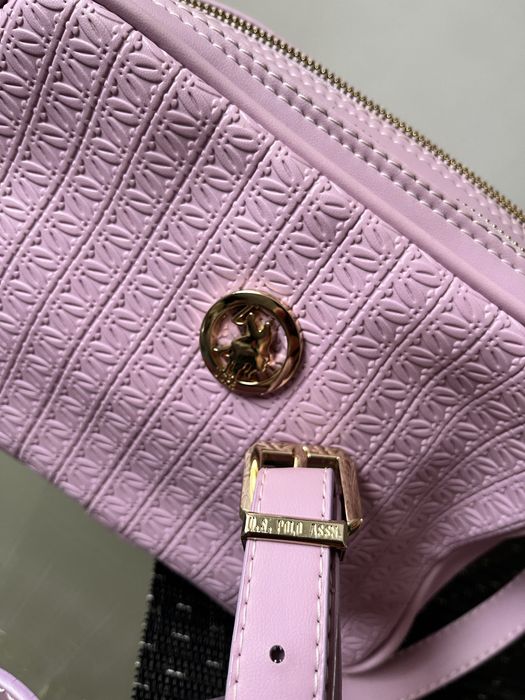 torebka różowa na ramię US Polo Assn