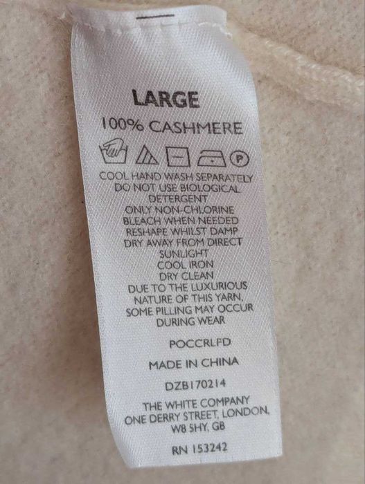 Довгий кашеміровий кардиган, 100% кашемір.