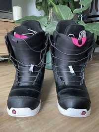 Buty Snowboardowe Burton Mint (czarne/białe/różowe) eu 40,5