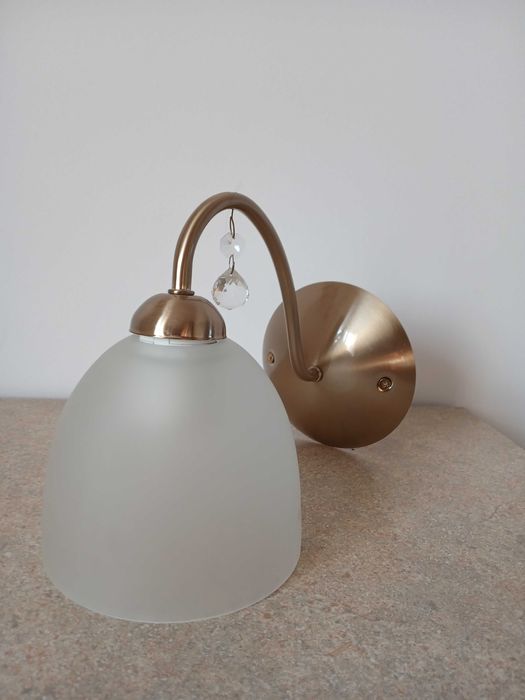 Kinkiety 2 szt z kloszami