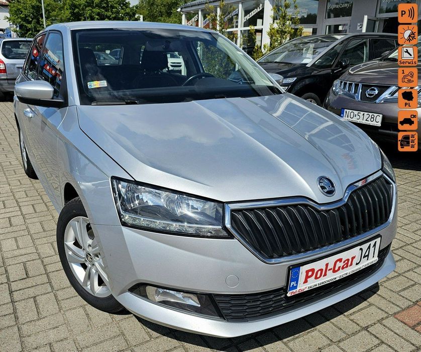 Skoda Fabia 2020 model, kamera, led,,tempomat, serwis