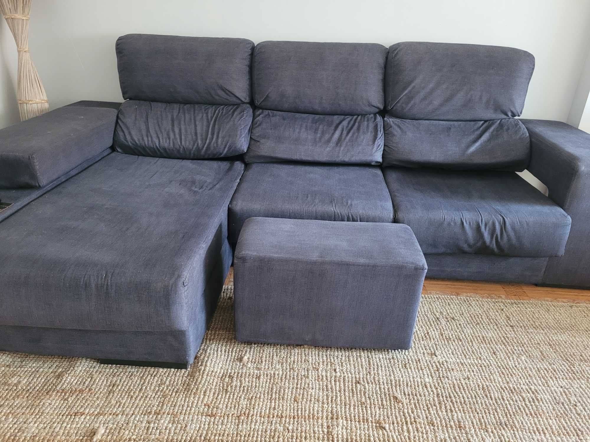 Sofá chaise long 2,80m