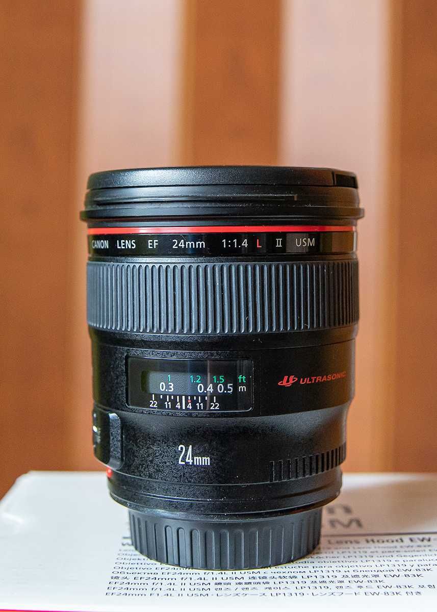 Canon EF 24mm f 1,4 L II USM