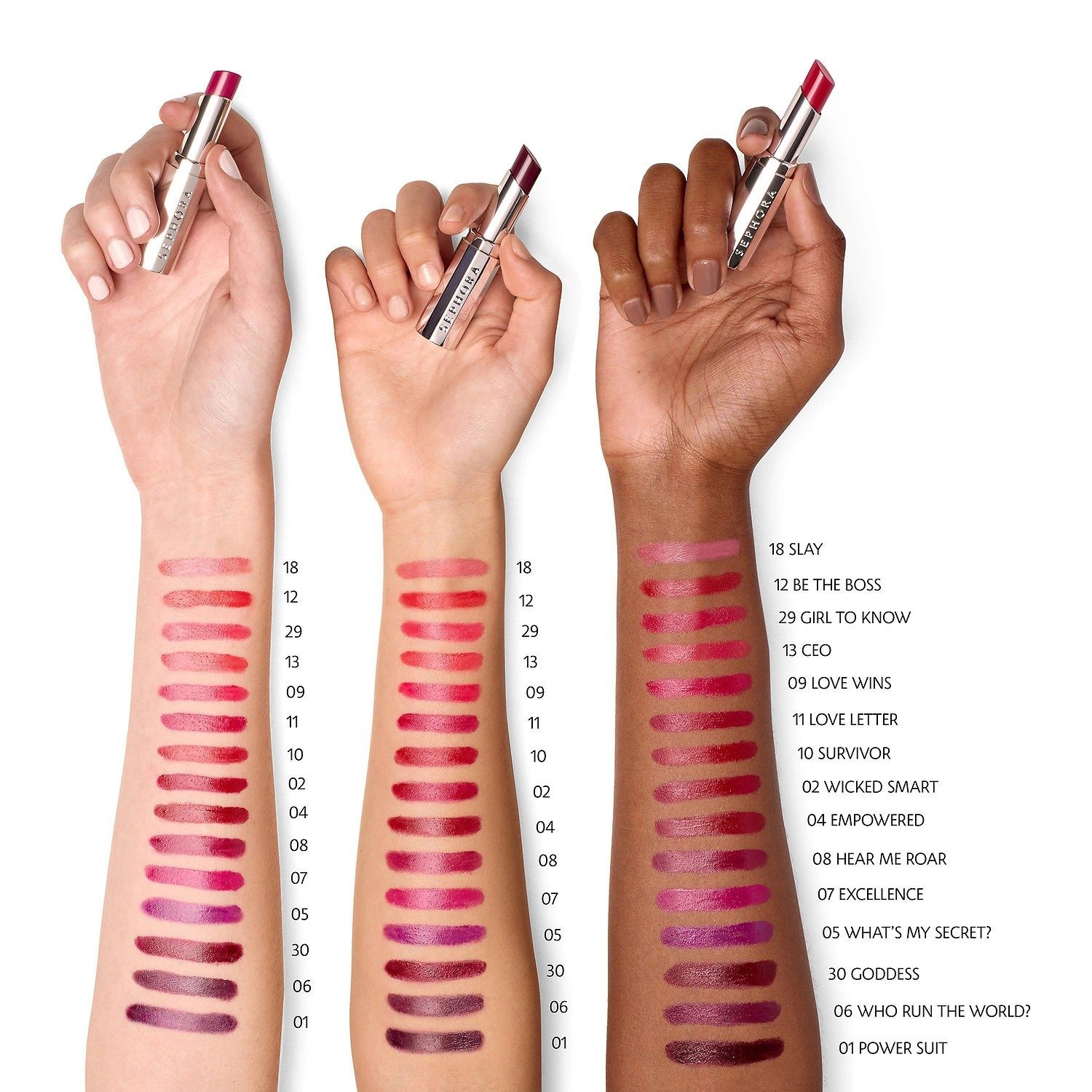 Pomadka Sephora Collection Rouge Lacquer  06 - Who Run Th