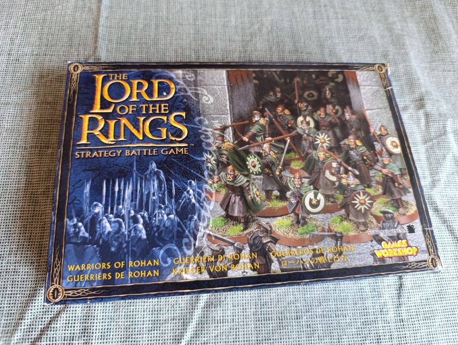 Old school box warriors of rohan