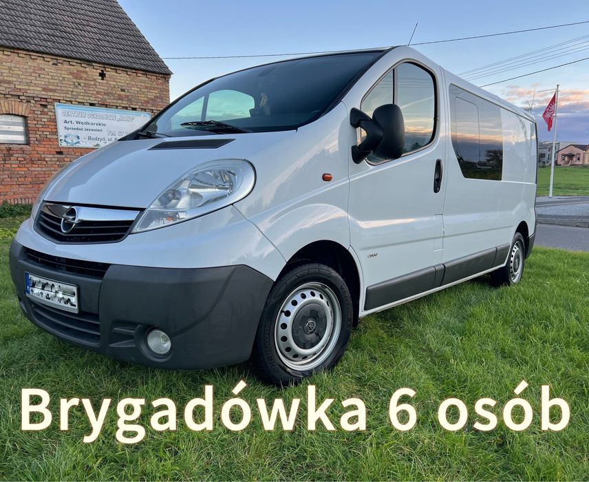 Opel Vivaro Trafic Primastar 2.0 DCI 115KM Brygadowka Long ZAMIANA