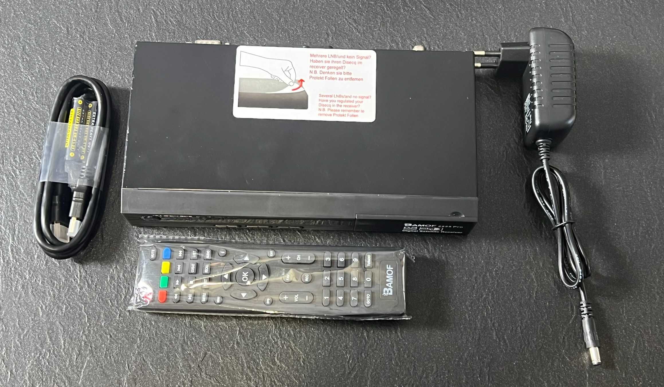 Dekoder DVB-S2 Bamof 2225 Pro