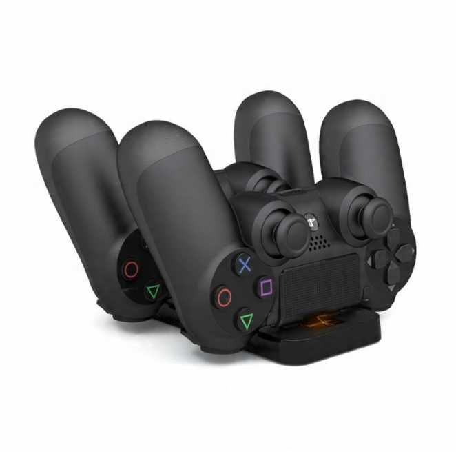 Stacja Dokująca Ładowarka do Padów PlayStation 4 PS4 Czarna Pad