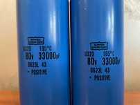 Hi-fi audio kondensator 33 000 uf 80V 105C Nippon chemi-com original