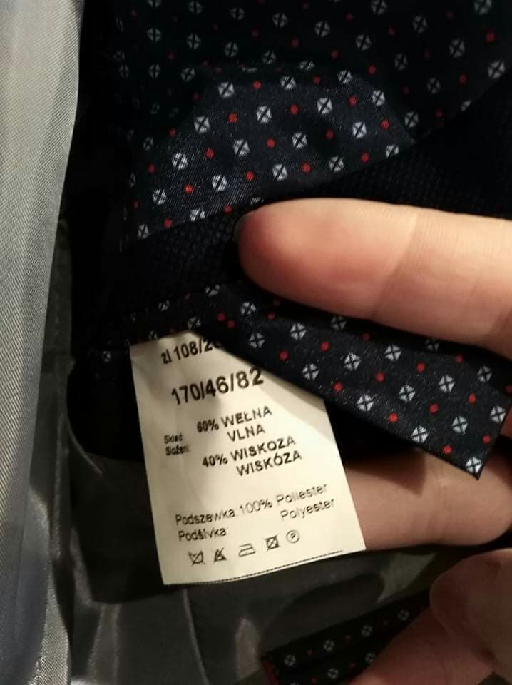 Garnitur młodzieżowy GRANATOWY