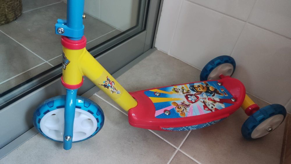 Trotinete infantil Patrulha Pata