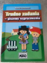 Wydawnictwo Niko 3 klasa "Piszemy wypracowania"