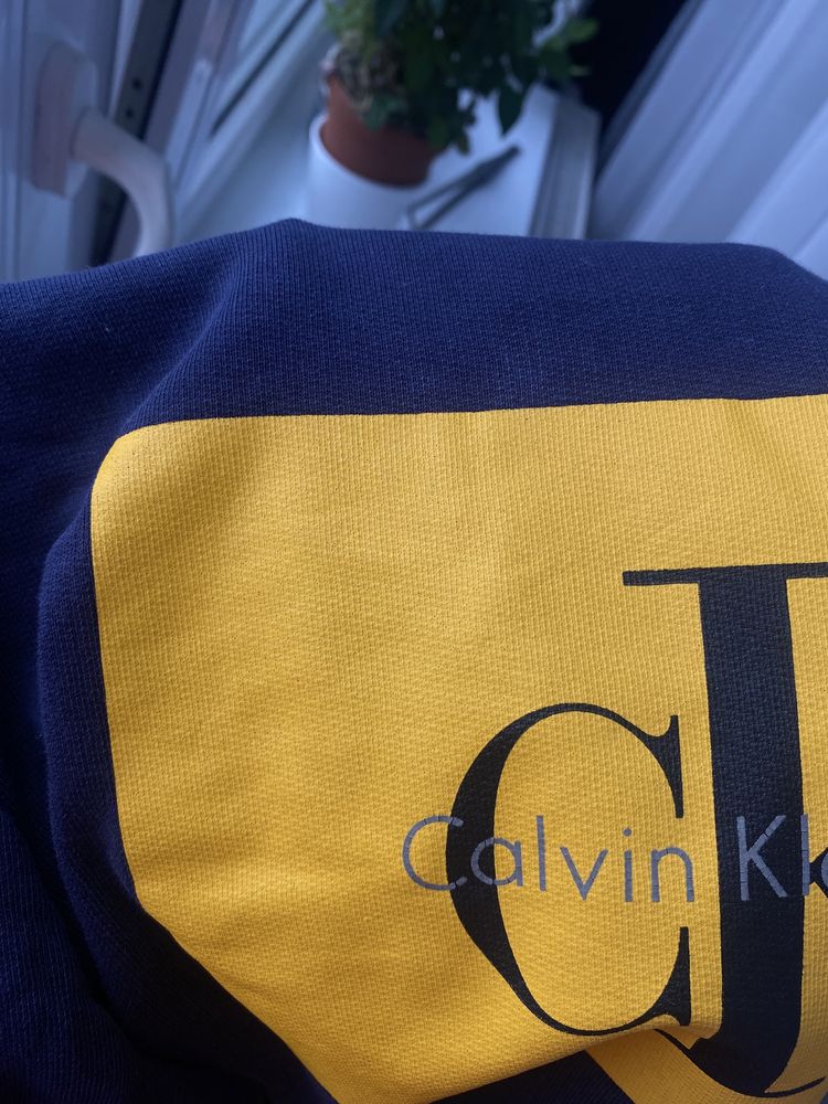 Bluza Calvin Klein granatowa