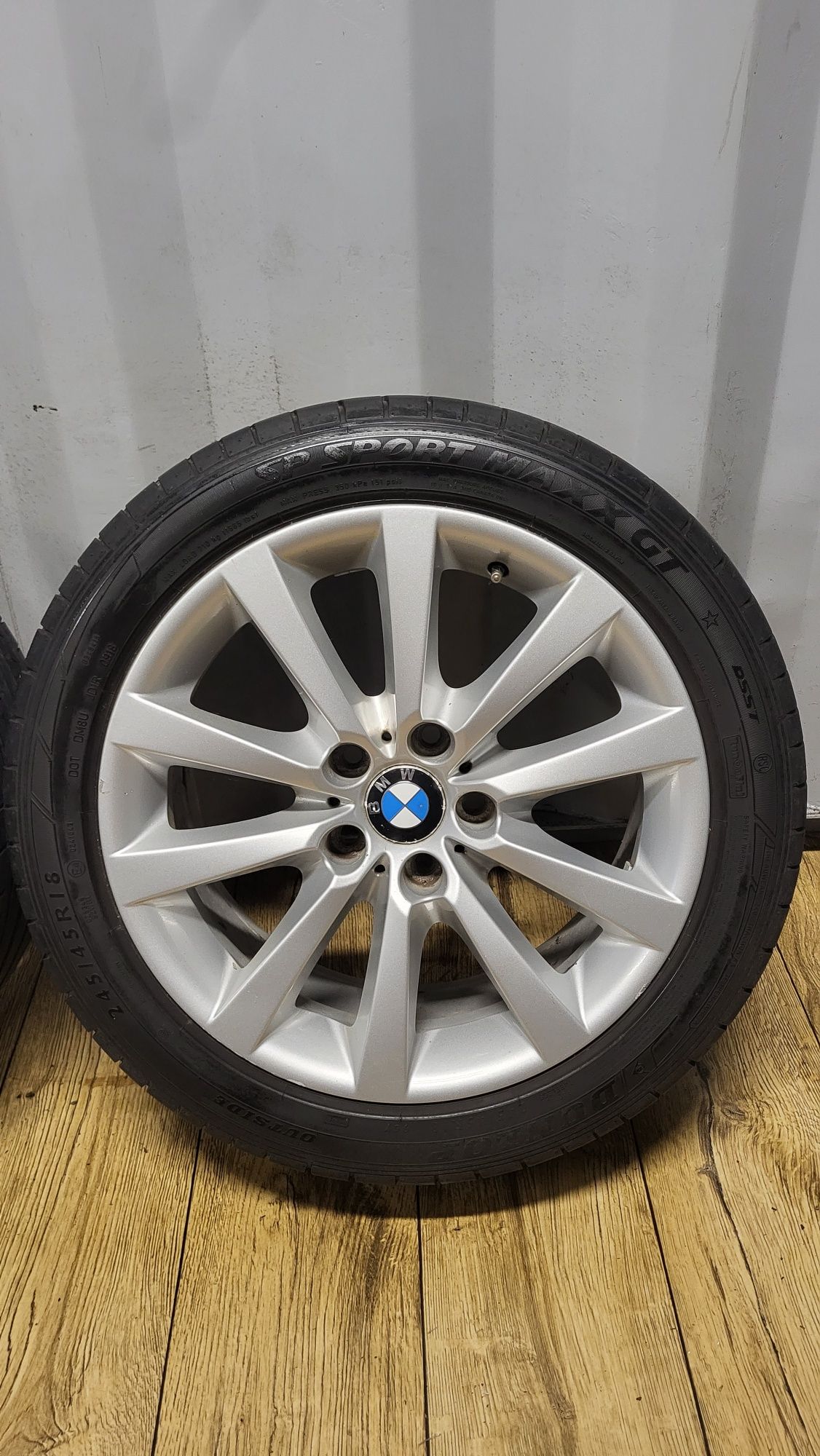 Alufelgi BMW 18" 5x120 z oponami 245/45 R18 seria 5 F10 F11 3 F30