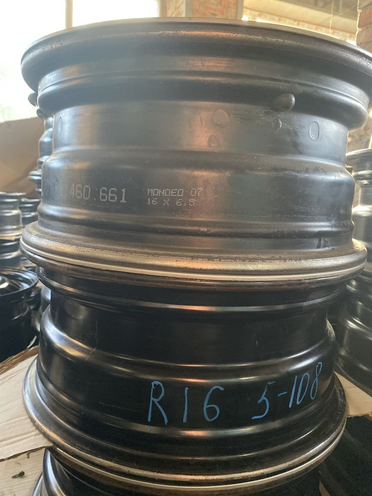 Диски FORD, R16 5-108 6.5J ET50 DІA63.4мм.