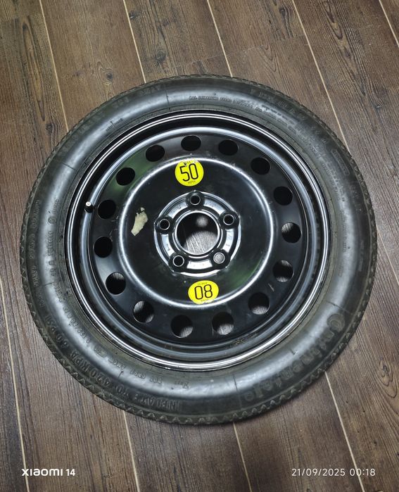 Pneu suplente furação BMW R17 125/80 Continental