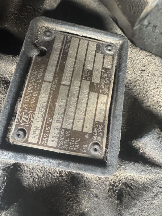 КПП MAN TGA ecosplit 16 s2221