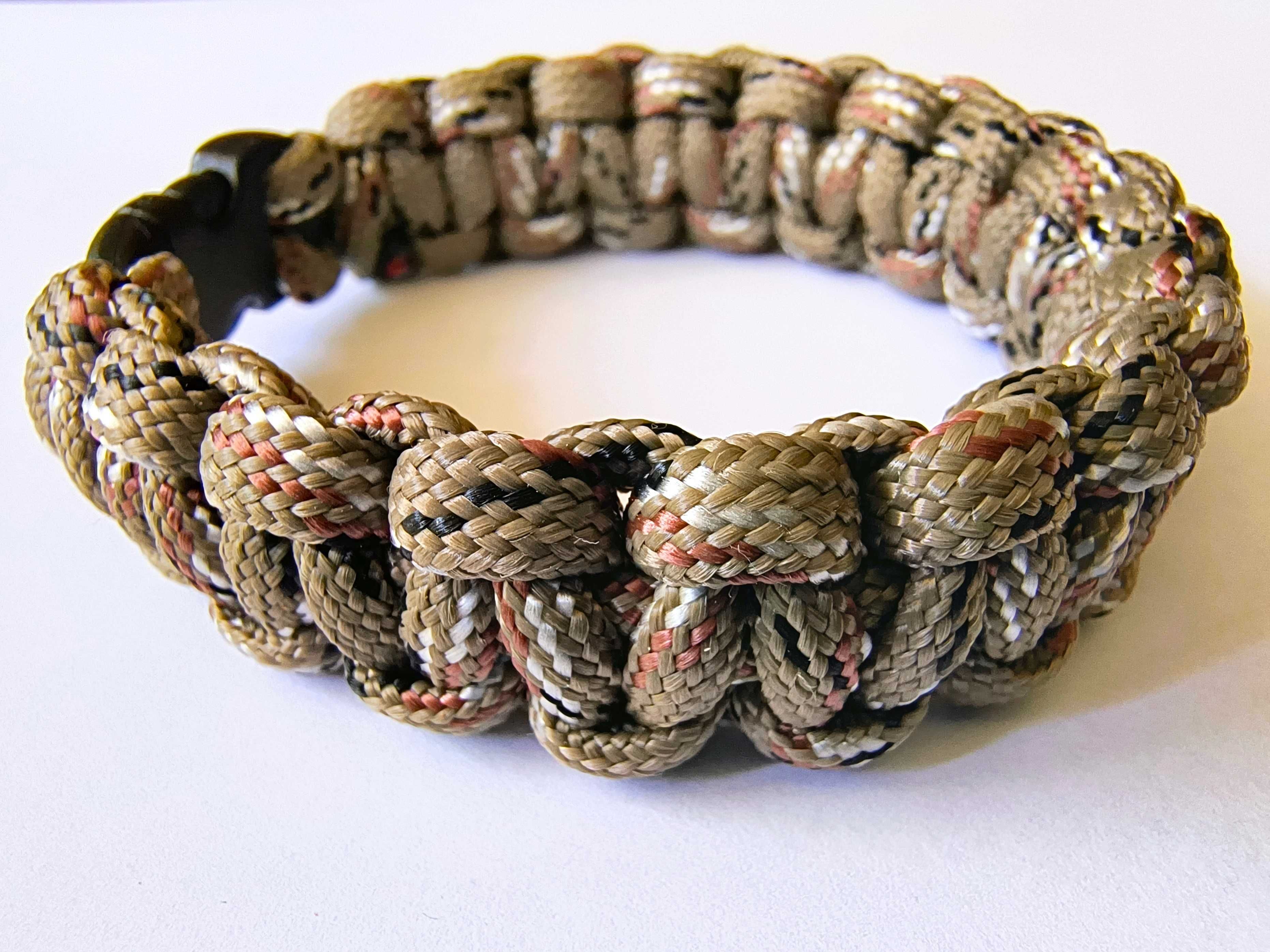 Bransoletka/bransoleta paracord 19 cm survival