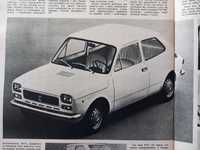 Fiat 127 opis nowego samochodu z Turynu rok 1971 Perspektywy