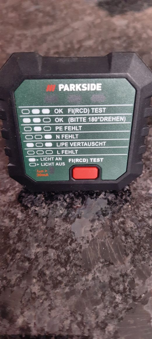 Tester gniazdek elektrycznych