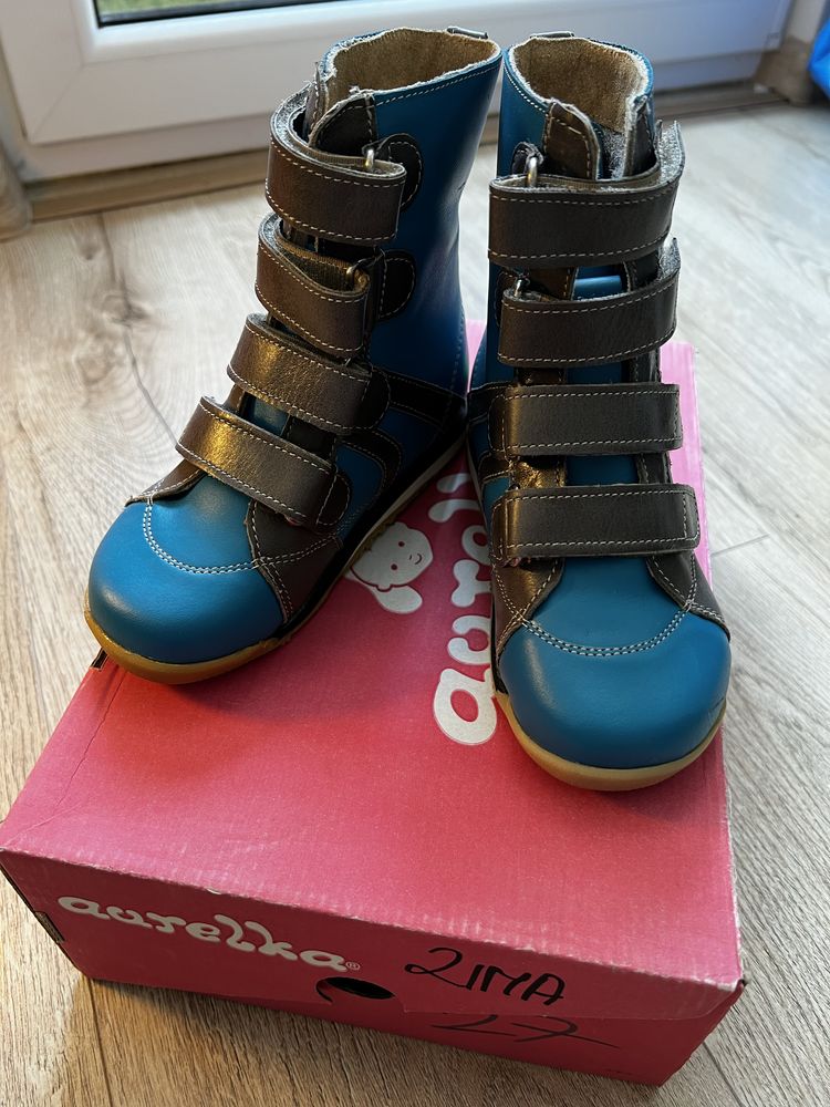 Buty profilaktyczno-korekcyjne Aurelka zimowe rozm.  27