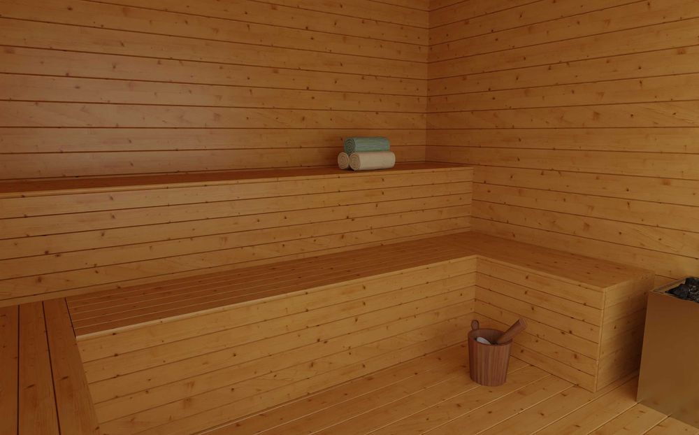 Sauna Sauny 2x2x2m