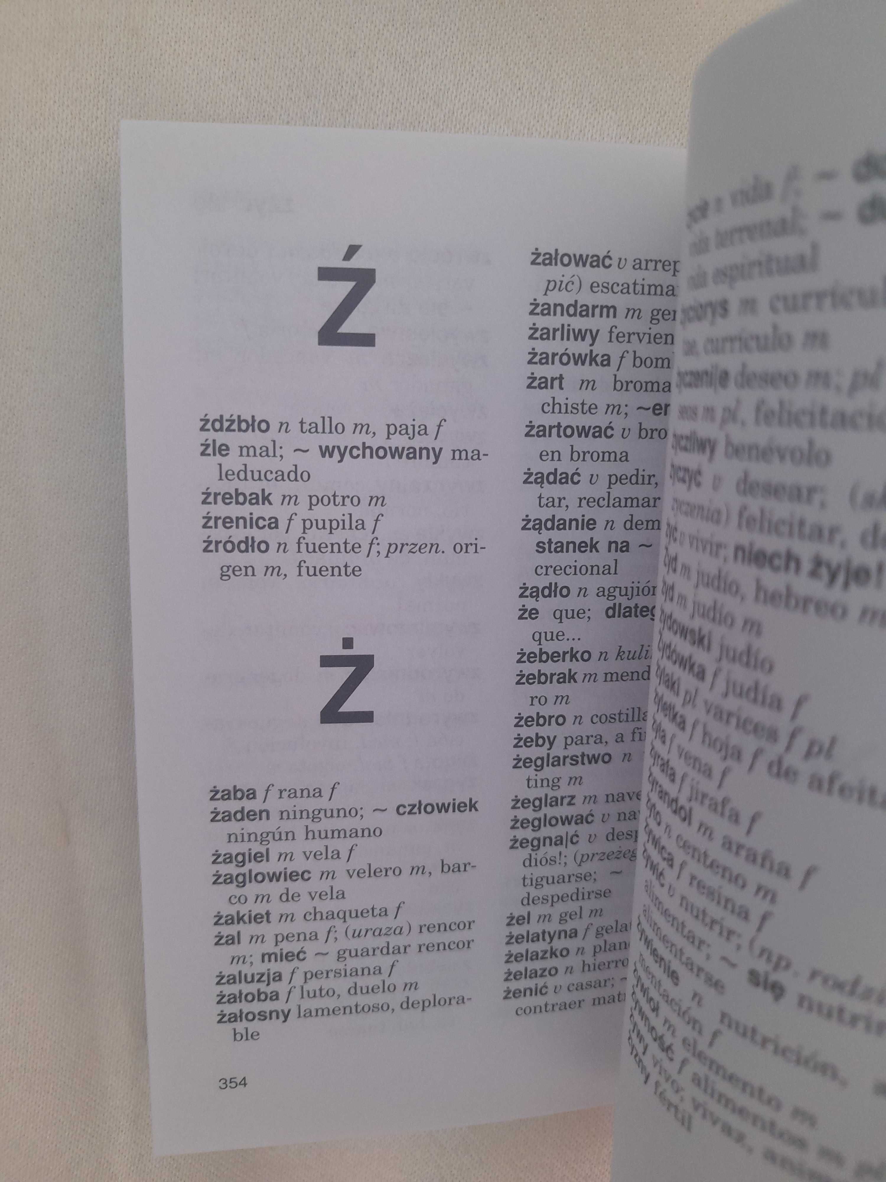 Słownik hiszpańsko-polski i polsko-hiszpański
