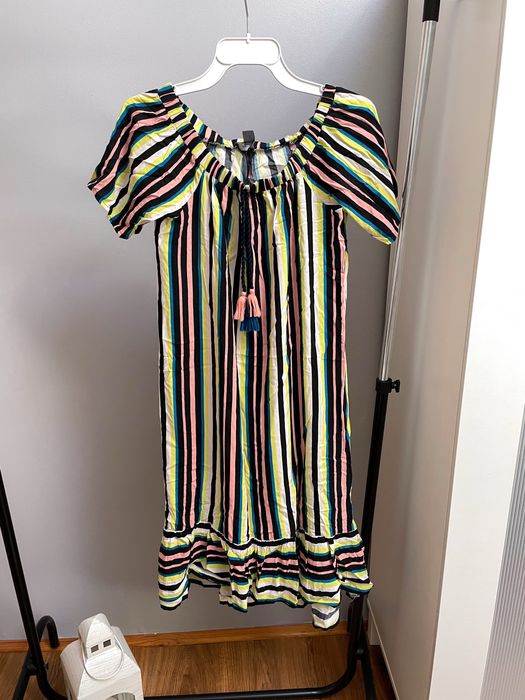 Midi sukienka damska hiszpanka XXL