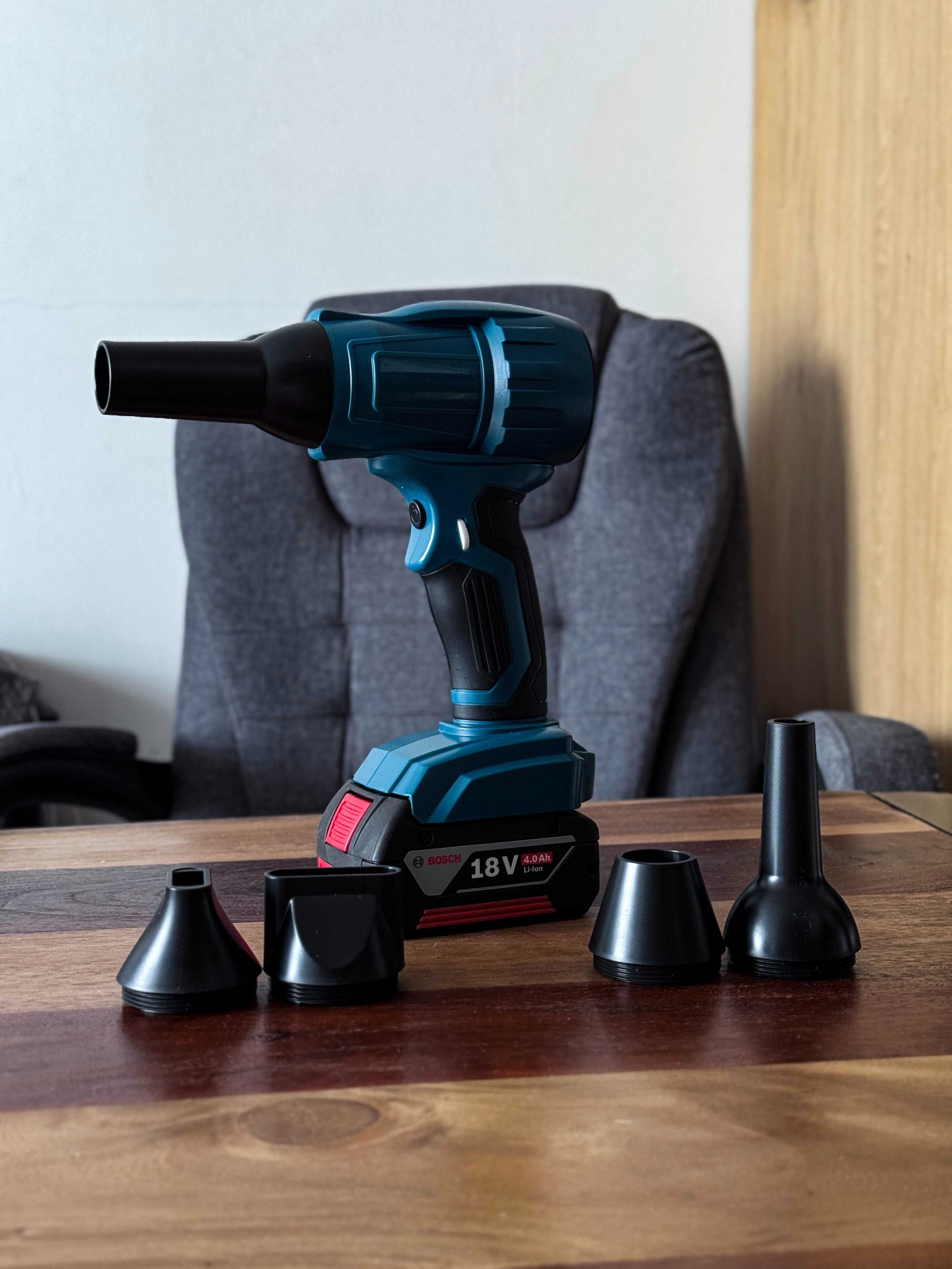 Dmuchawa Do Czyszczenia Klimy w Domu Na Aku BOSCH 18V + 5 Końcówek