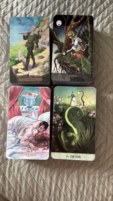 Нові карти таро Містичних моментів, Словʼянських легенд, Сад відьми,