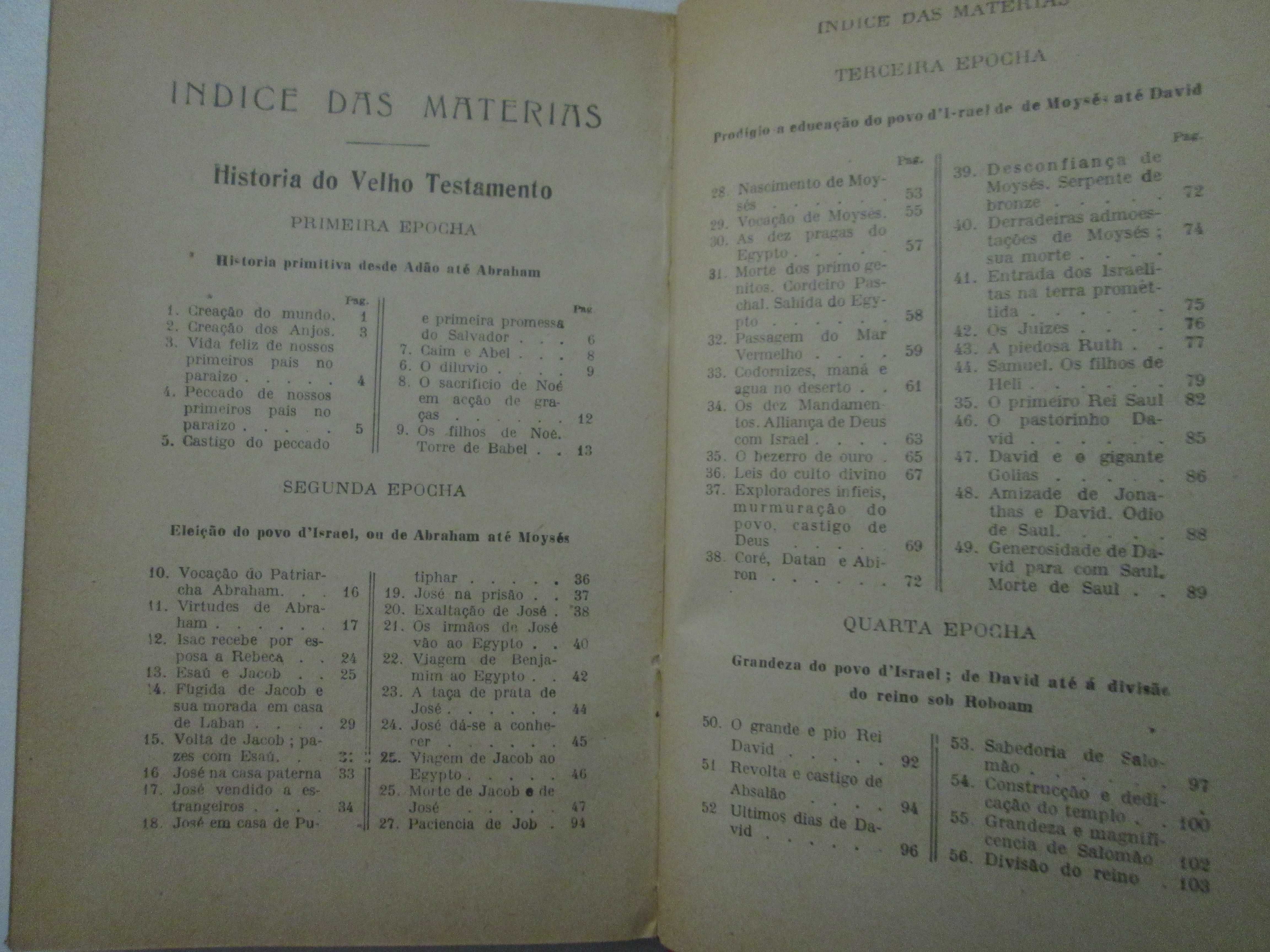 História bíblica ou narrativas do velho e novo testamento