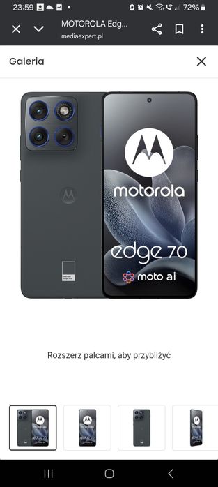 Motorola edge 70 5g 12 512gb faktura
