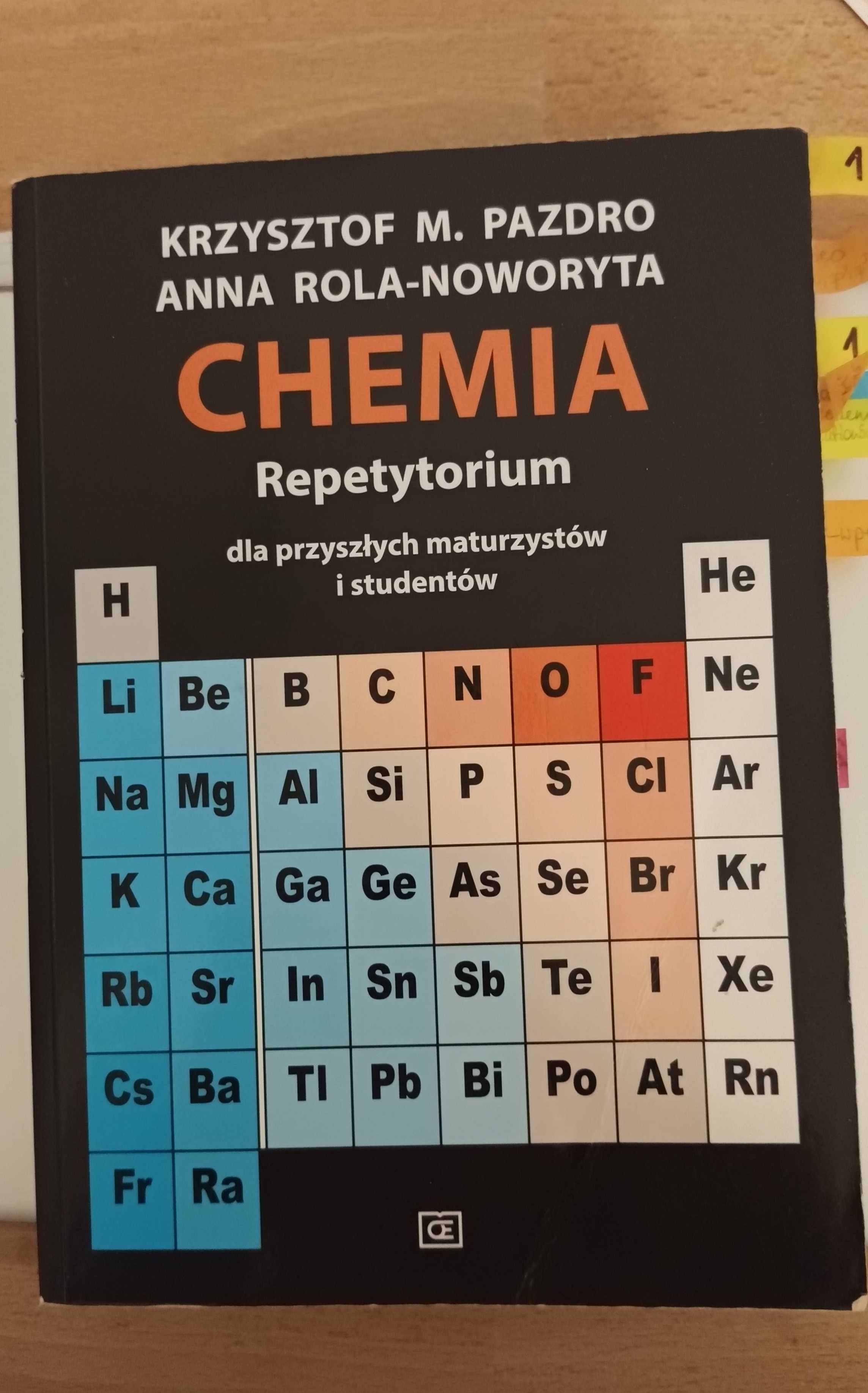 Chemia repetytorium Pazdro Rola-Noworyta