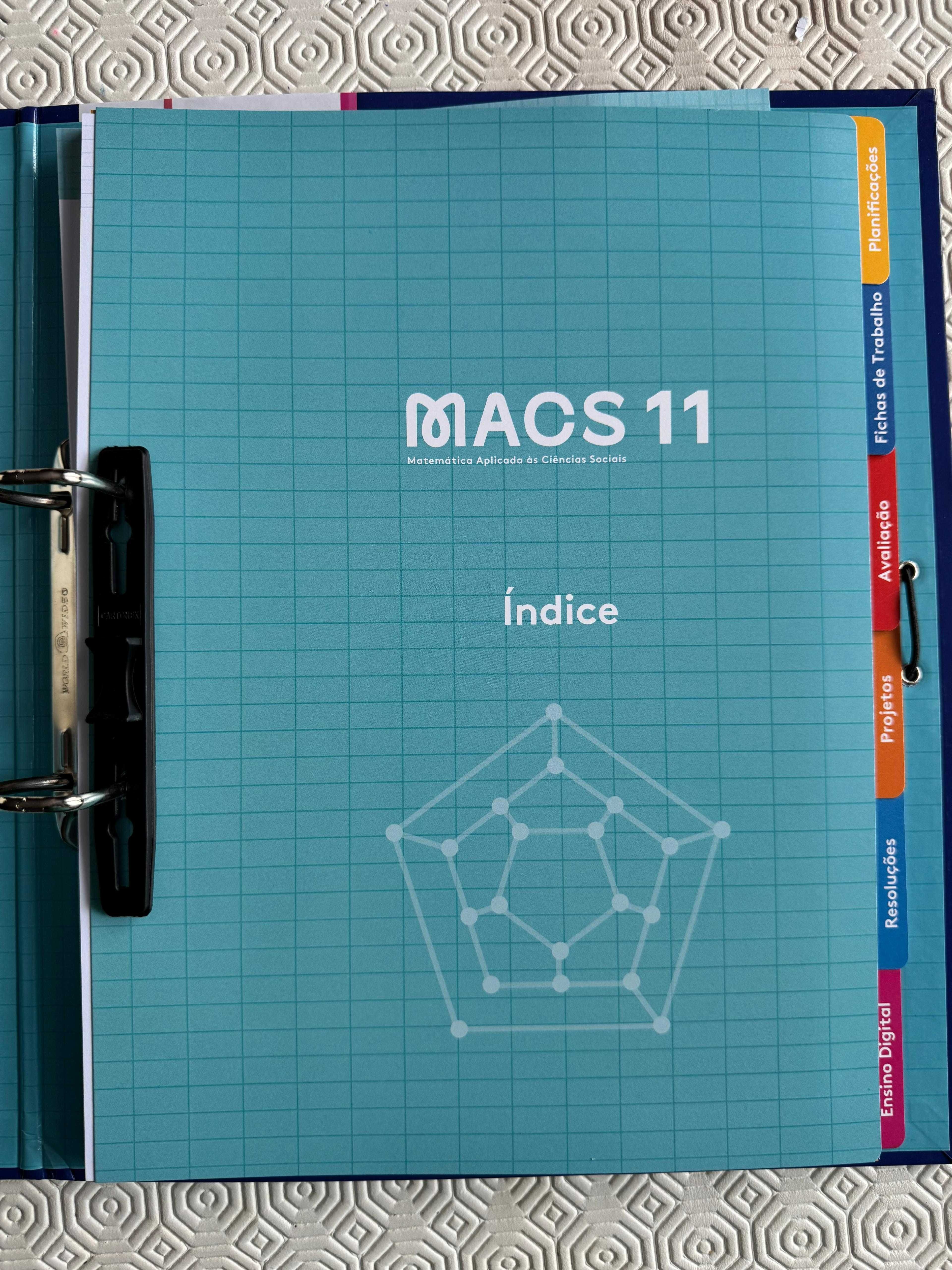 MACS 11 Texto Editora Dossier de Professor NOVO
