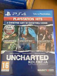 Uncharted kolekcja Pl Ps4 slim Pro Ps5 sprzedam zamienie