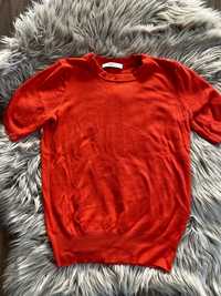 Sweterek Zara S czerwony