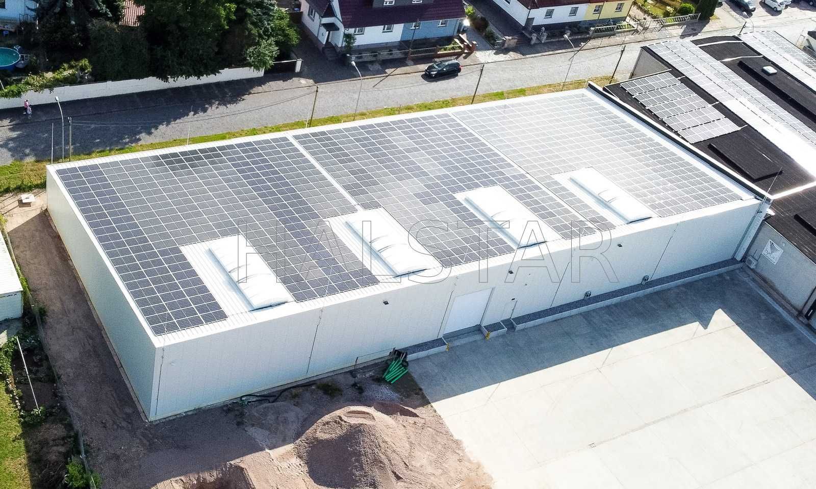 15x35x5m Nowa Hala Magazynowa Produkcyjna +Dostawa Producent HALSTAR