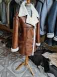 Kożuch naturalny Oversize 75cm - PRODUCENT!
