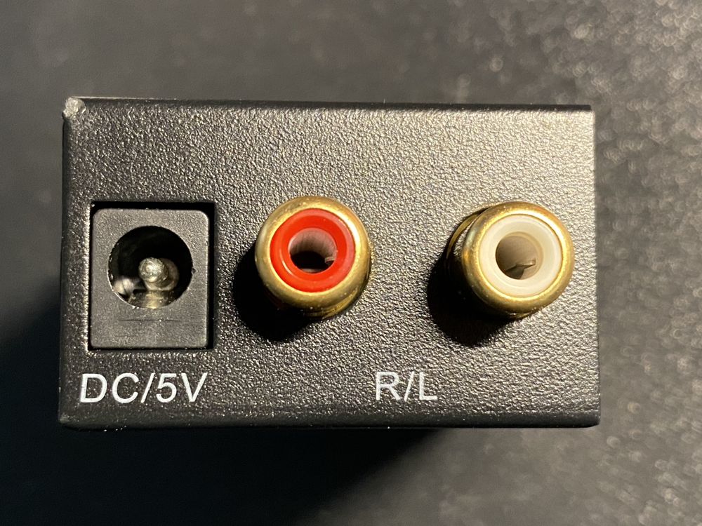 Digital to analogue Audio converter