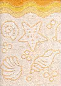 Ręcznik Flora 50x100 Żółty Greno