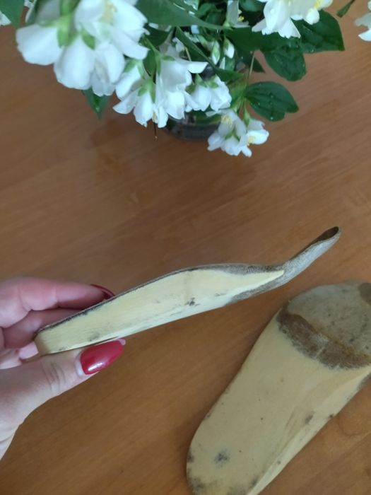 Ортопедичні шкіряні устілки 21.5 см