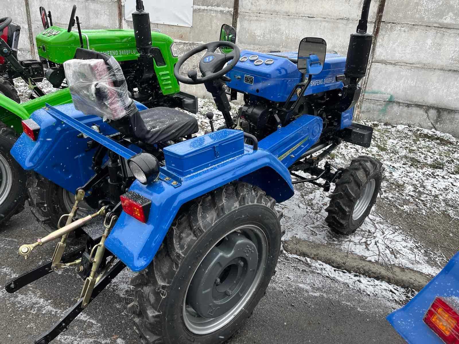 Трактор Shifeng 240BFLU . шифенг блокіровка примусова плав  гідравліка
