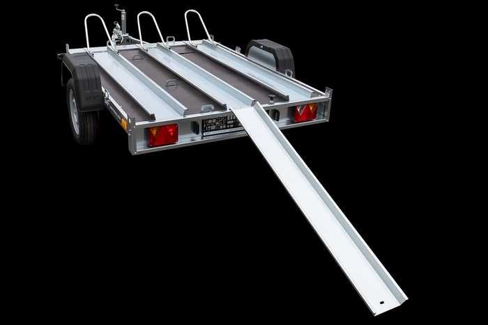 Przyczepka motocyklowa 220x155 UNITRAILER MOTO 3 DMC 750 kg