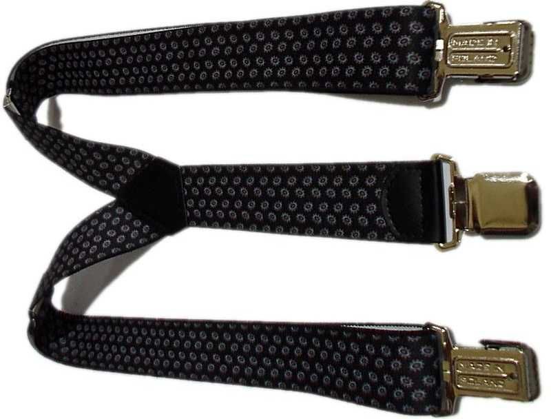 Szelki unisex czarne we wzory mocne - NOwe